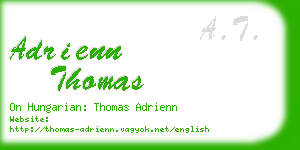 adrienn thomas business card